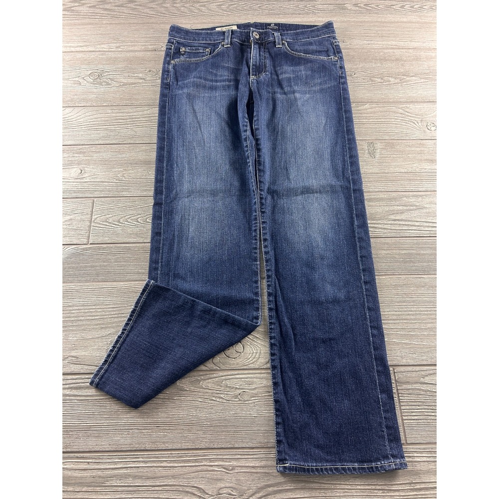 AG Adriano Goldschmied The Simona Easy Straight Leg Jeans Blue 27R PVC1465-BIR